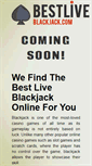 Mobile Screenshot of bestliveblackjack.com